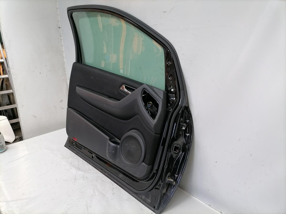Mercedes A Klasse W169 original T&uuml;r vorn links 696 Nachtschwarz 3-T&uuml;rer Bj.2006